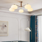 Penreleth Glass Chandelier-Moonnatur