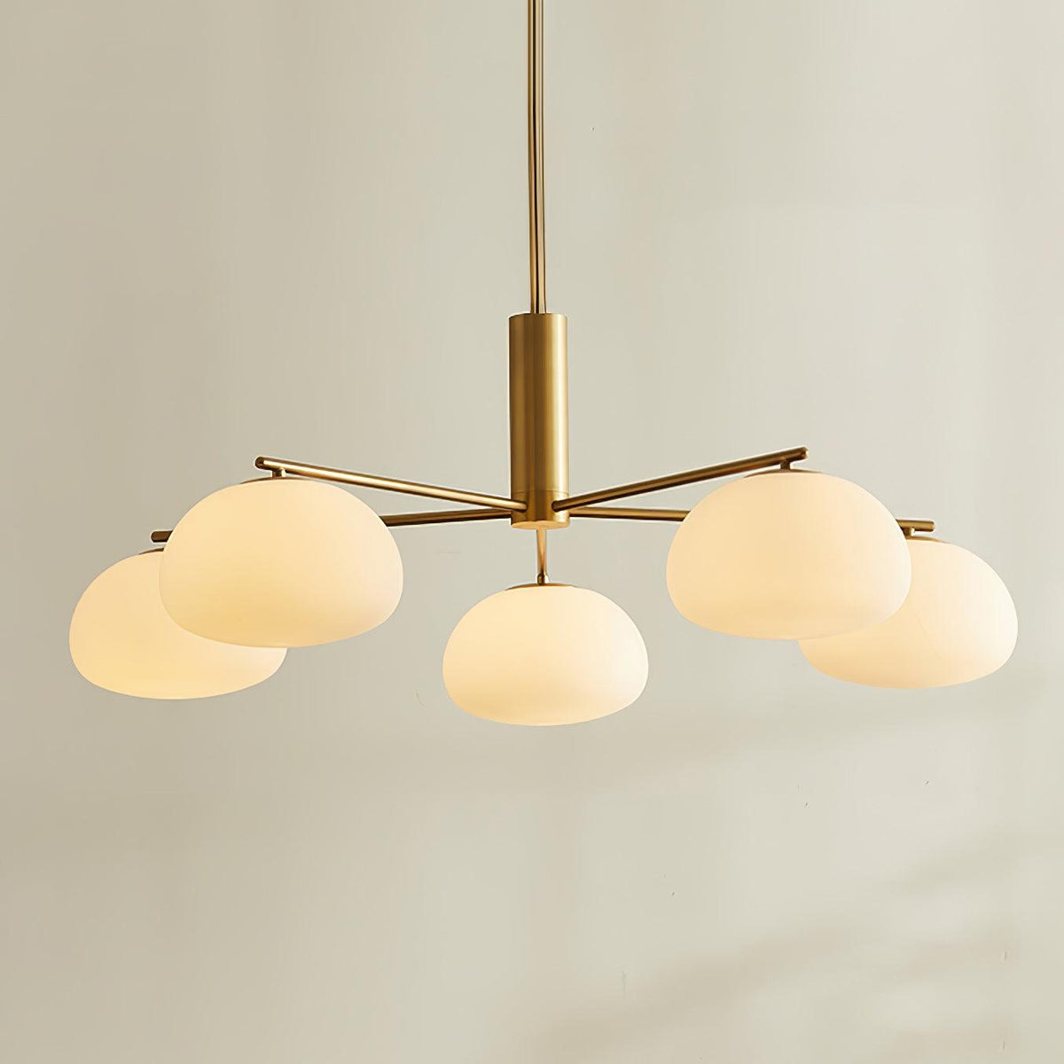 Penreleth Glass Chandelier-Moonnatur