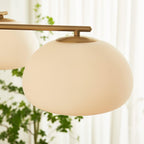 Penreleth Glass Chandelier-Moonnatur