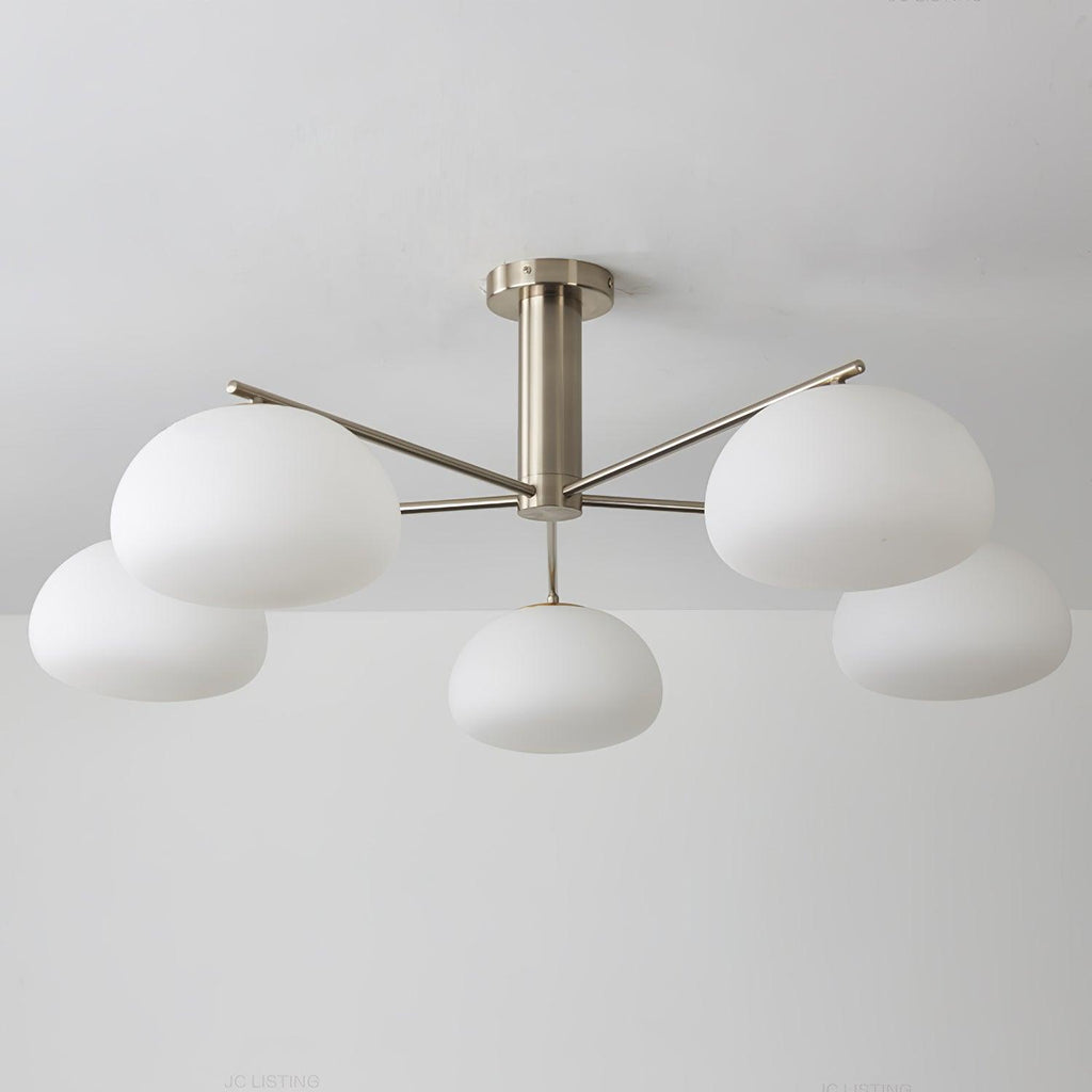 Penreleth Glass Chandelier-Moonnatur