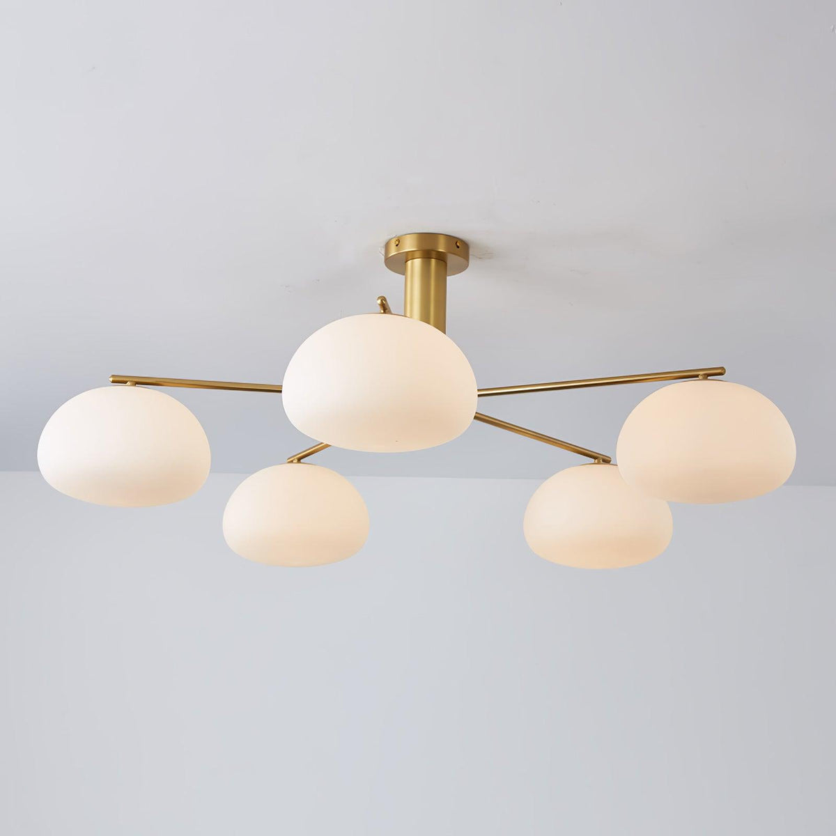 Penreleth Glass Chandelier-Moonnatur