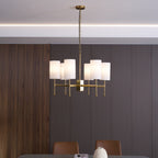Telise Fabric Chandelier-Moonnatur