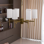 Telise Fabric Chandelier-Moonnatur
