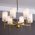 Telise Fabric Chandelier-Moonnatur