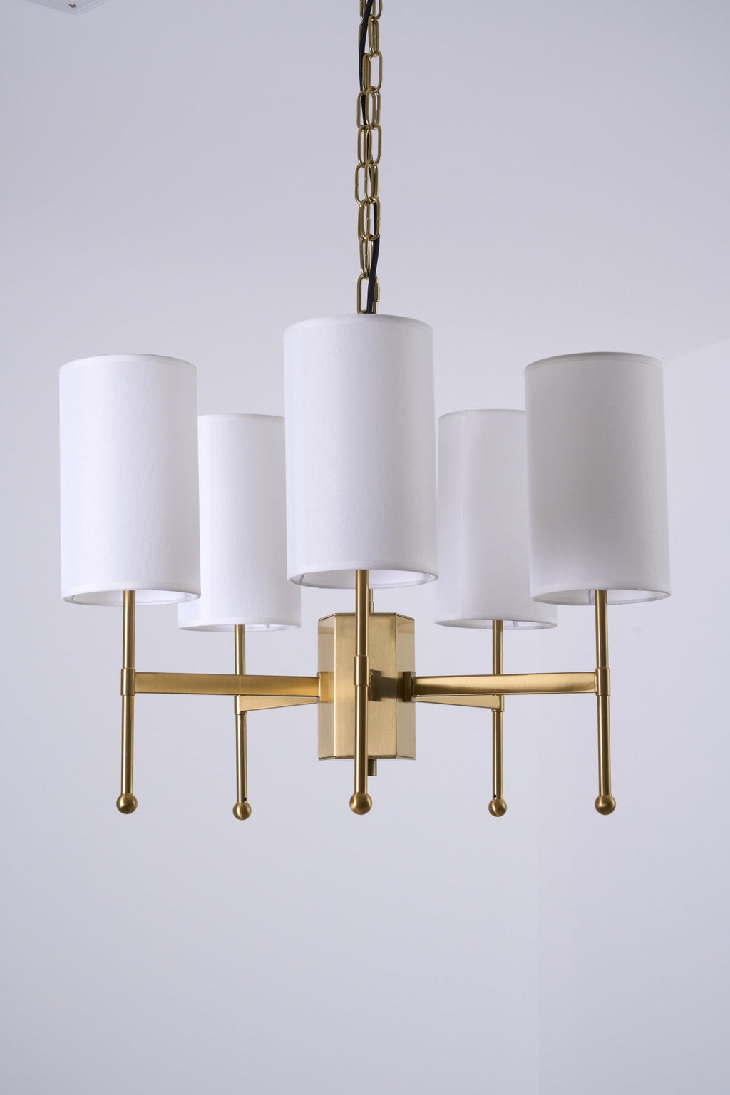 Telise Fabric Chandelier-Moonnatur