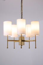 Telise Fabric Chandelier-Moonnatur