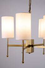 Telise Fabric Chandelier-Moonnatur