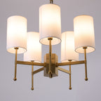 Telise Fabric Chandelier-Moonnatur