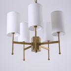 Telise Fabric Chandelier-Moonnatur
