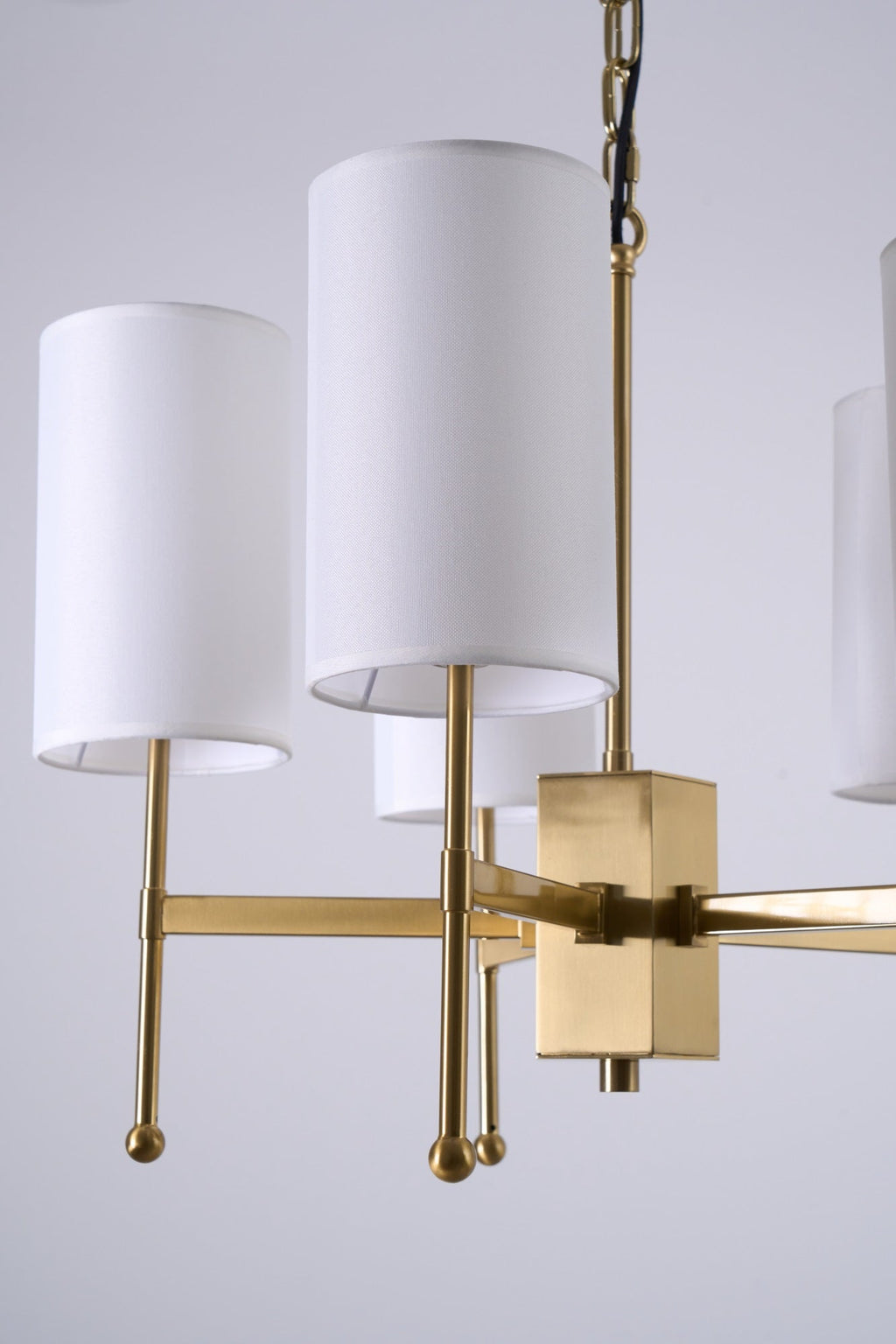 Telise Fabric Chandelier-Moonnatur