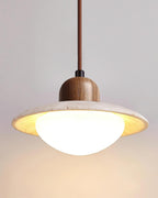 Cumberlyn Travertine Pendant Light-Moonnatur