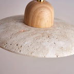 Cumberlyn Travertine Pendant Light-Moonnatur