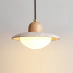 Cumberlyn Travertine Pendant Light-Moonnatur