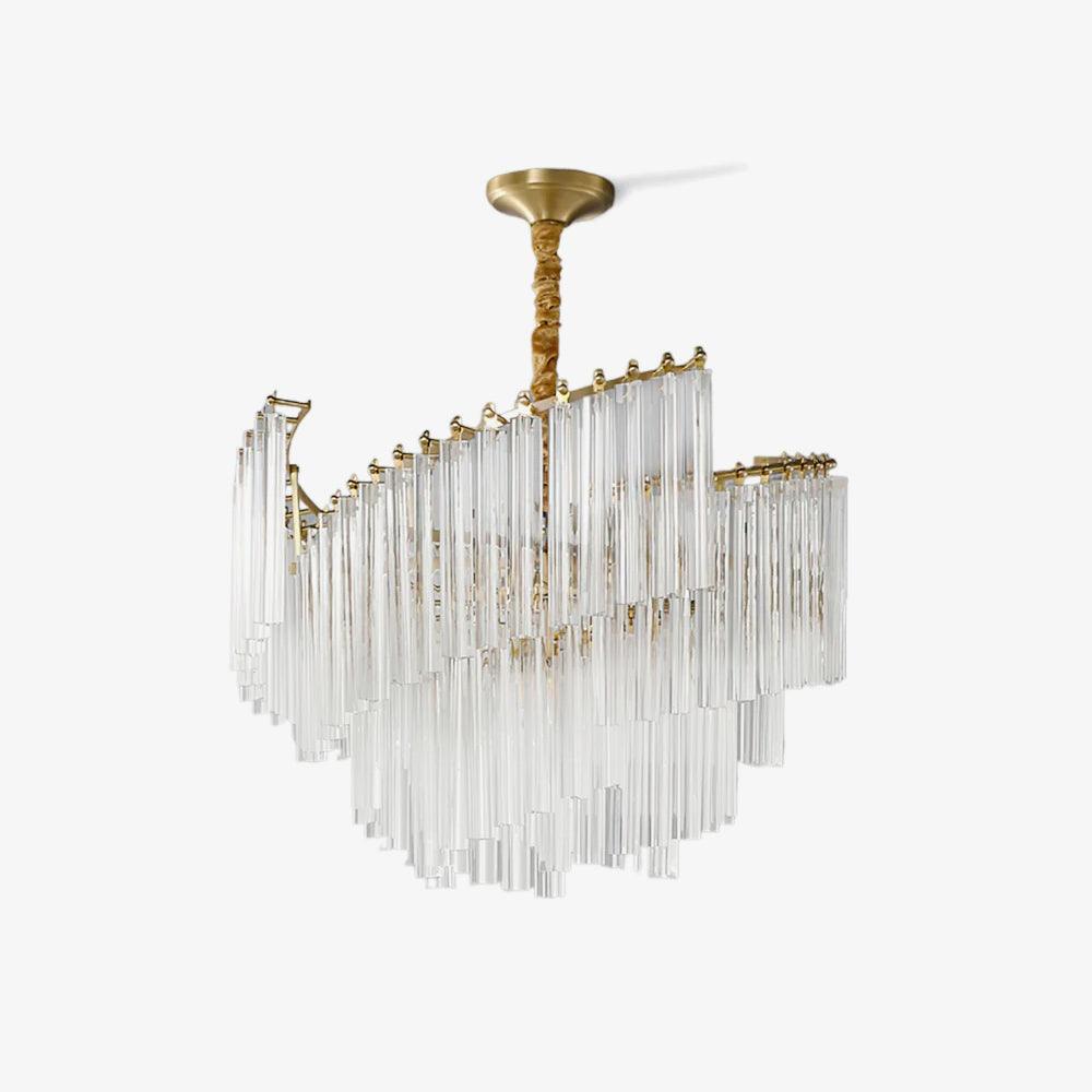 Roselle Crystal Chandelier-Moonnatur
