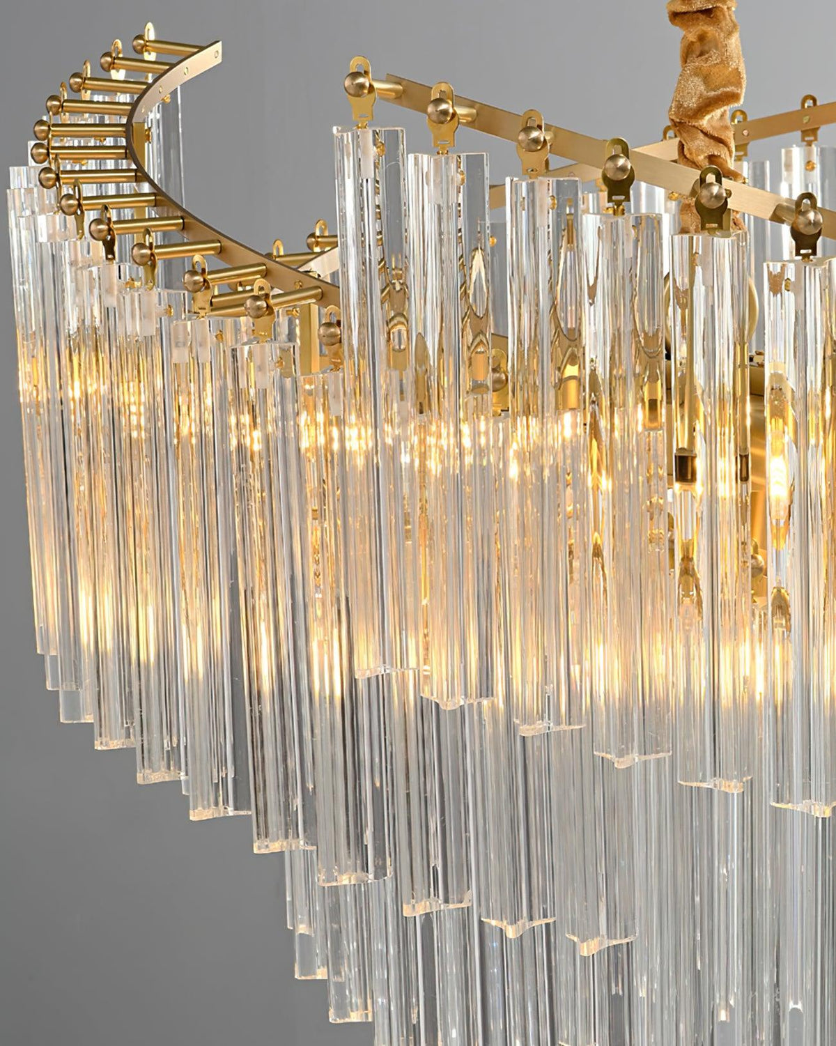 Roselle Crystal Chandelier-Moonnatur