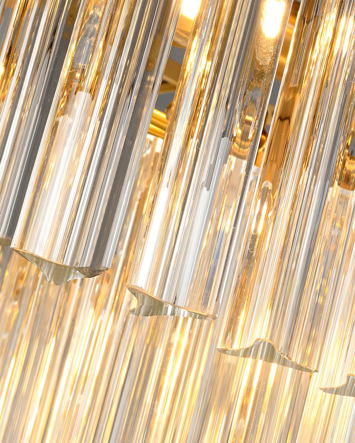 Roselle Crystal Chandelier-Moonnatur