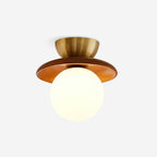 Baldenrose Glass Ceiling Light-Moonnatur