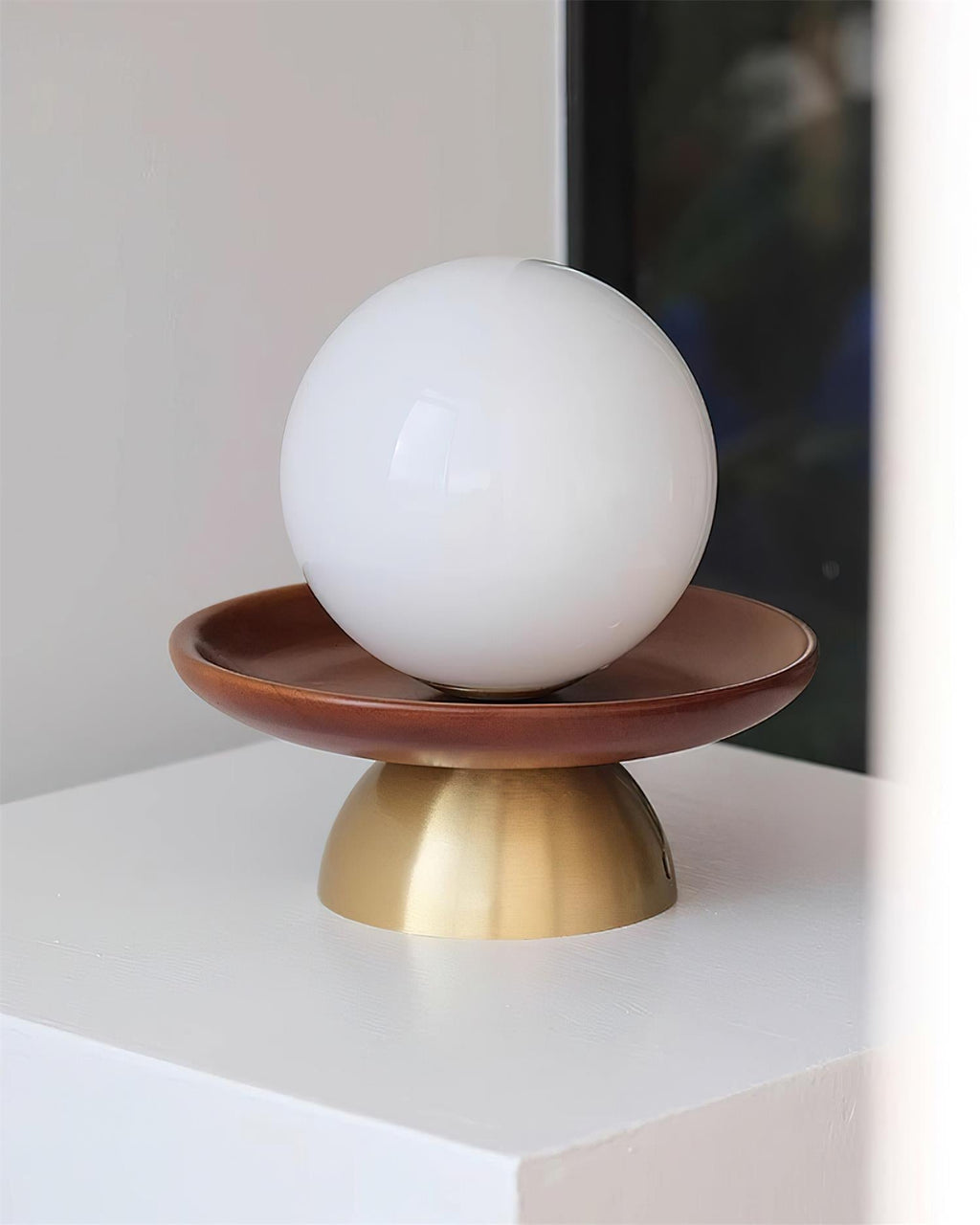 Baldenrose Glass Ceiling Light-Moonnatur