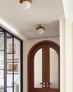 Baldenrose Glass Ceiling Light-Moonnatur