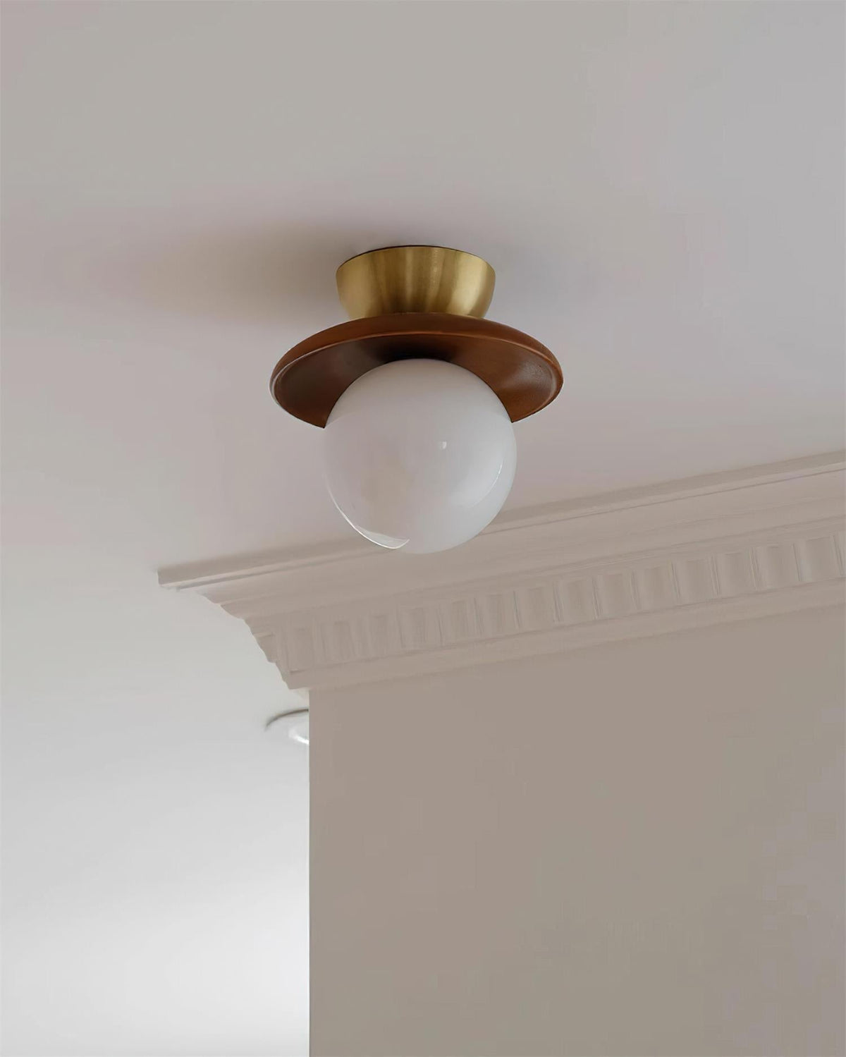 Baldenrose Glass Ceiling Light-Moonnatur