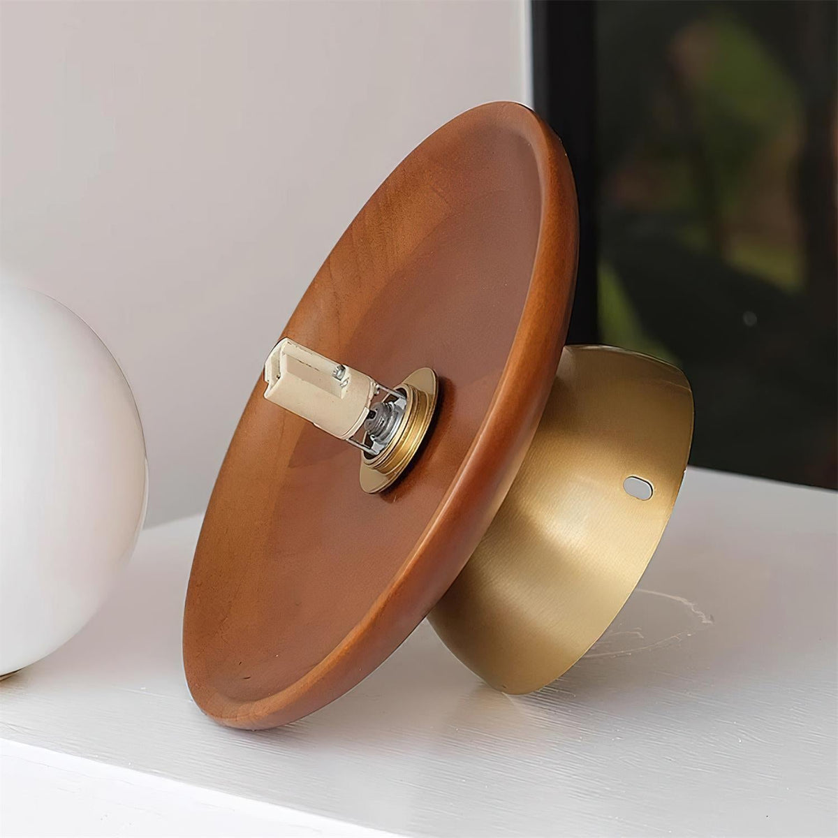 Baldenrose Glass Ceiling Light-Moonnatur