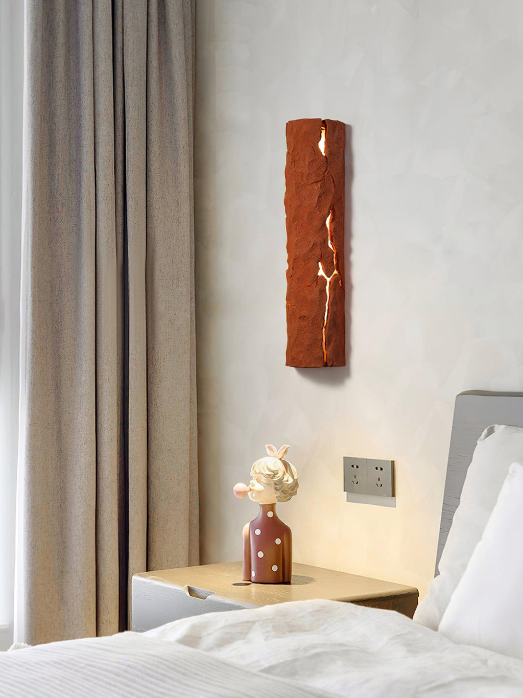 Caleniel Resin Wall Light-Moonnatur