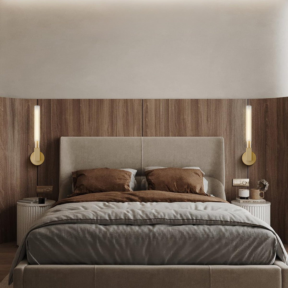 Nardenwyn Glass Wall Light-Moonnatur