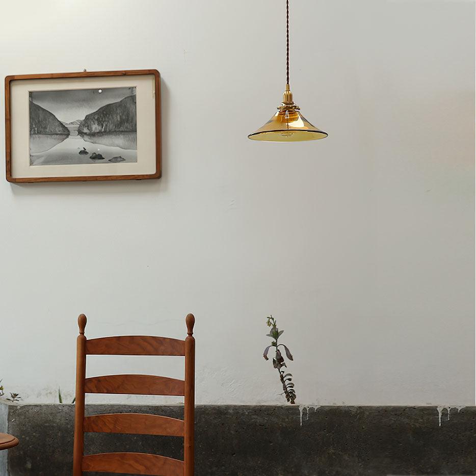 Fervina Glass Pendant Light-Moonnatur