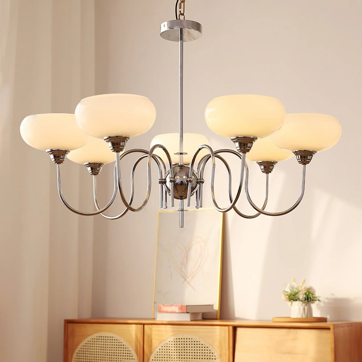 Elseneris Glass Chandelier-Moonnatur