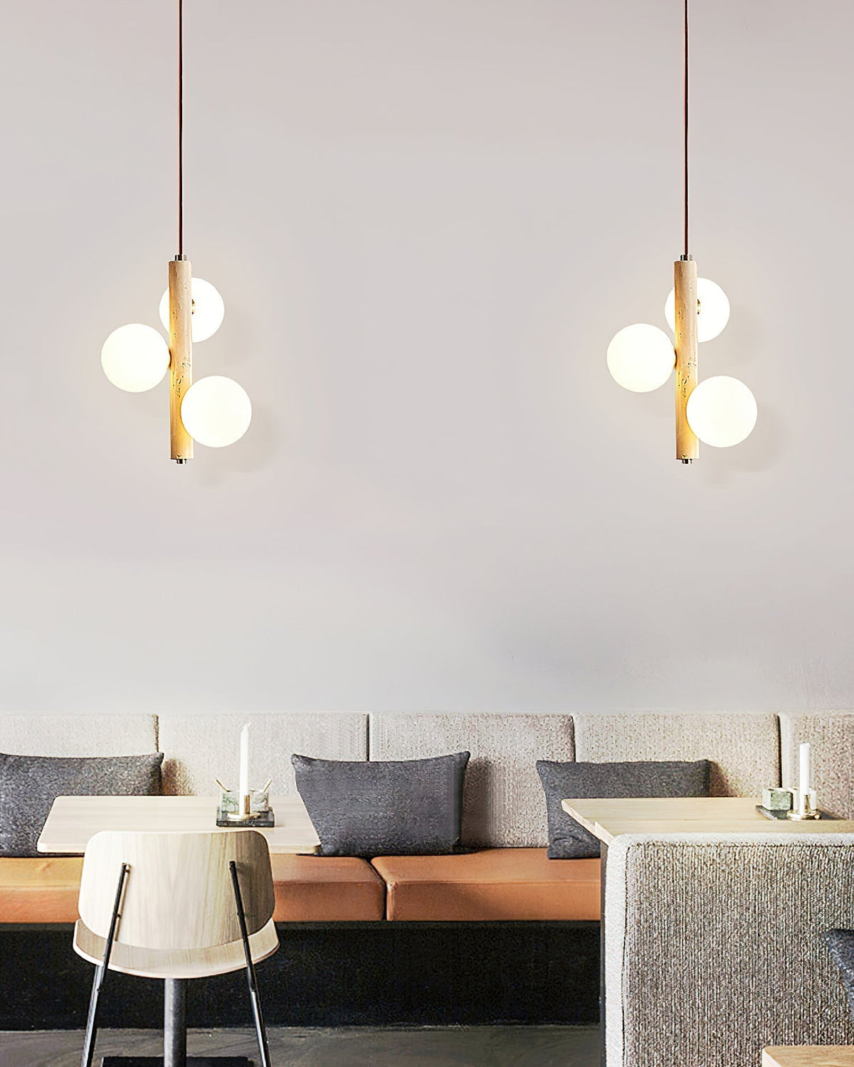 Nardenelle Glass Pendant Light-Moonnatur