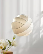 Avrenelia Silk Pendant Light-Moonnatur