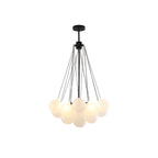 Jarvenenna Glass Chandelier-Moonnatur
