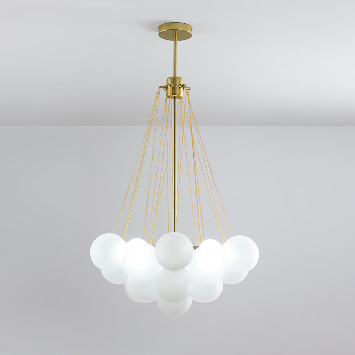 Orenmoss Glass Chandelier-Moonnatur