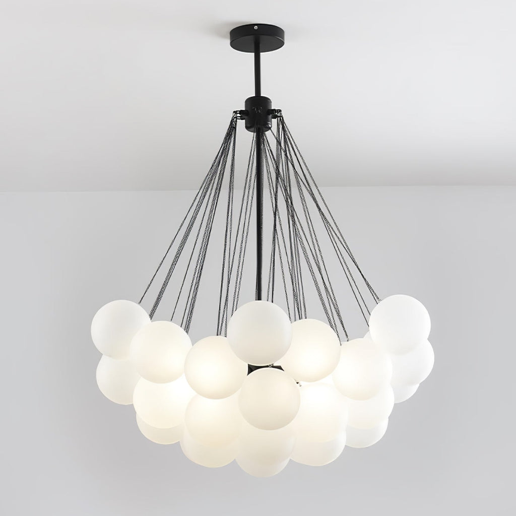 Orenmoss Glass Chandelier-Moonnatur