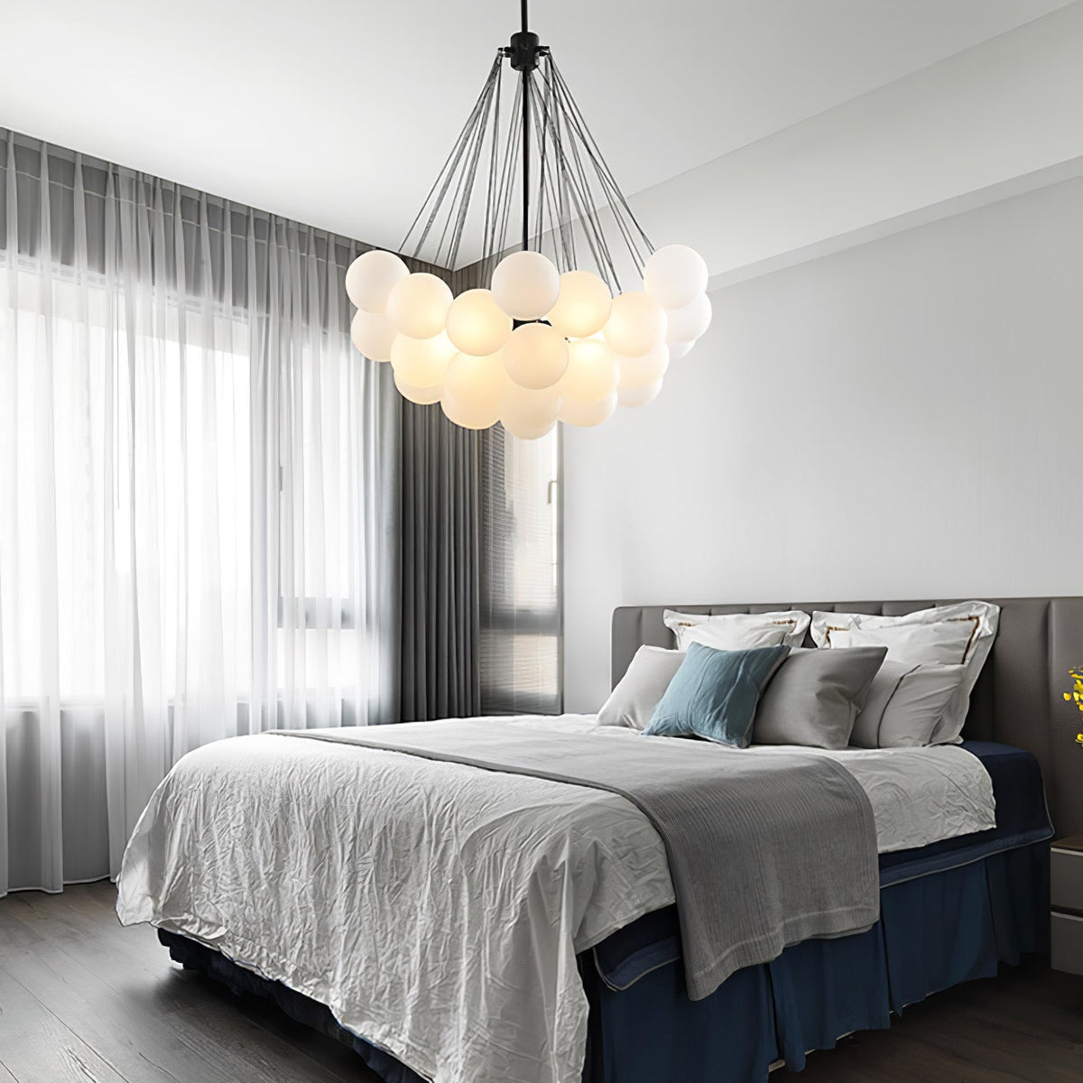 Jarvenenna Glass Chandelier-Moonnatur