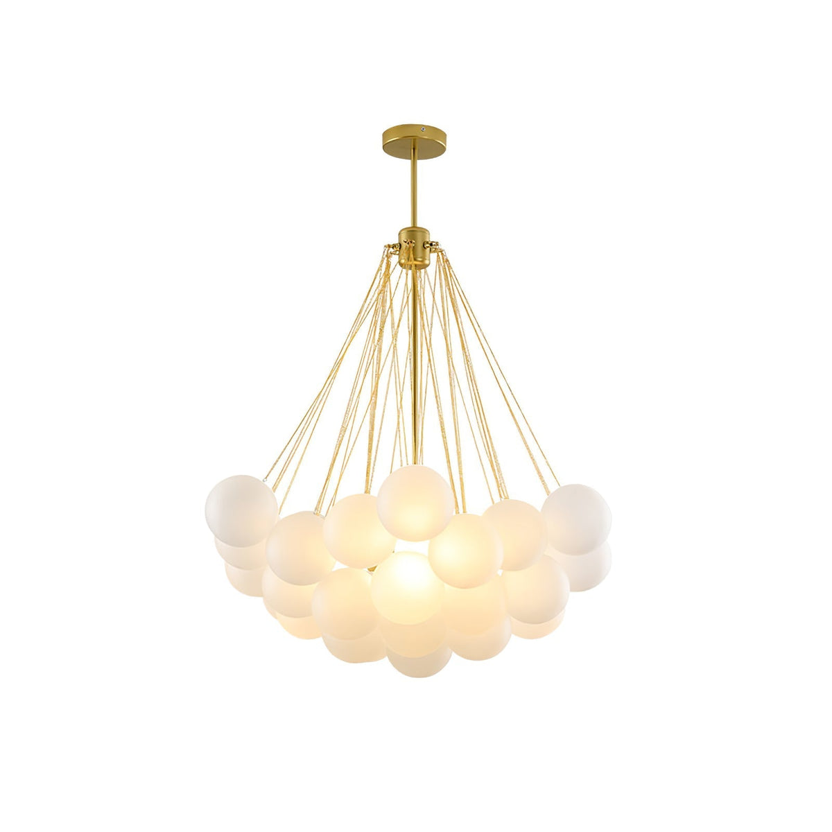 Jarvenenna Glass Chandelier-Moonnatur