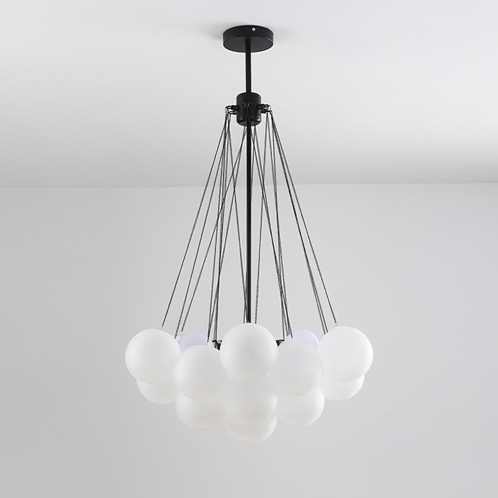 Jarvenenna Glass Chandelier-Moonnatur