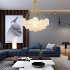 Orenmoss Glass Chandelier-Moonnatur