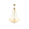 Jarvenenna Glass Chandelier-Moonnatur