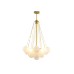 Orenmoss Glass Chandelier-Moonnatur