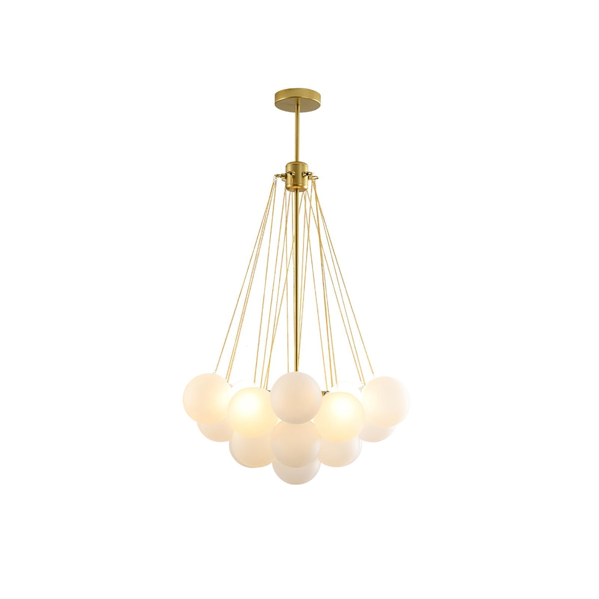 Orenmoss Glass Chandelier-Moonnatur