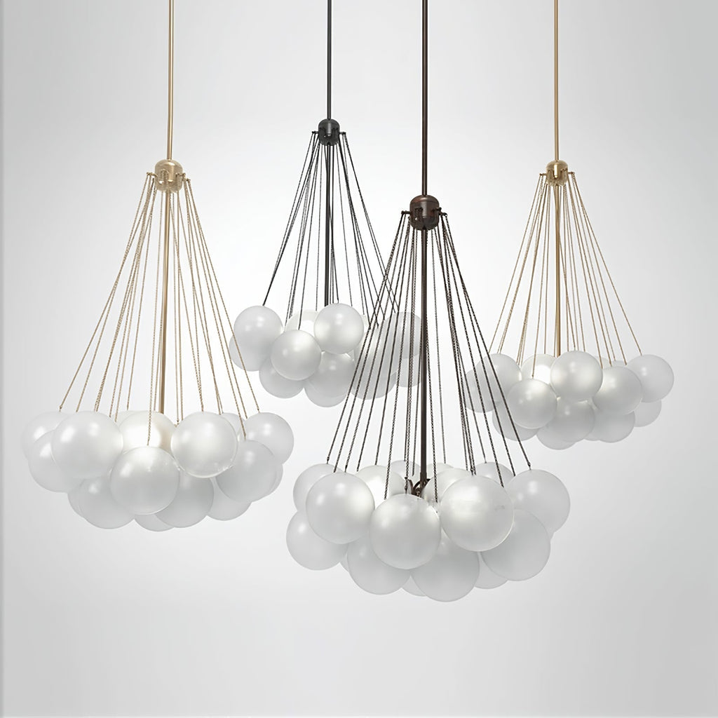 Jarvenenna Glass Chandelier-Moonnatur