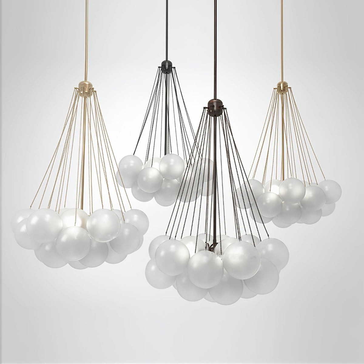 Orenmoss Glass Chandelier-Moonnatur