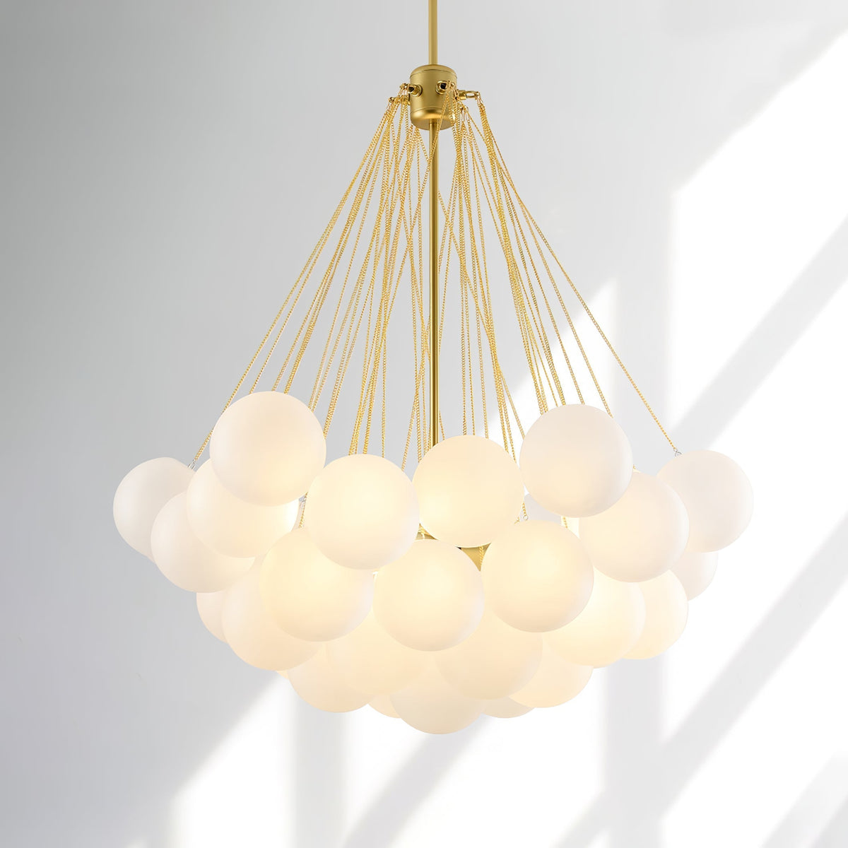Jarvenenna Glass Chandelier-Moonnatur