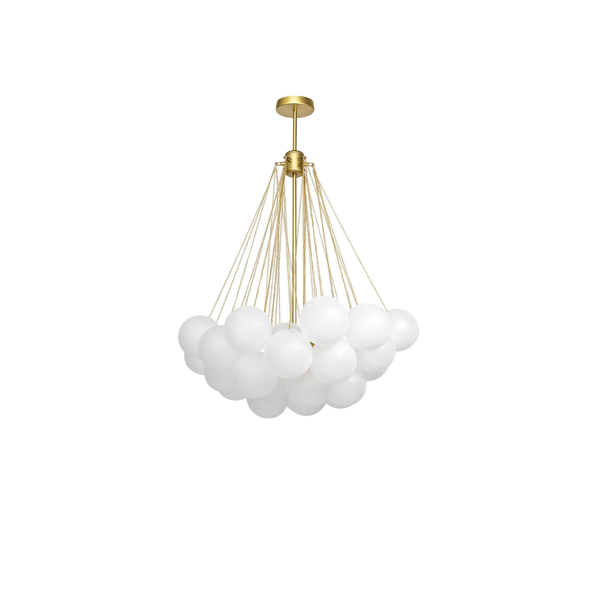 Jarvenenna Glass Chandelier-Moonnatur