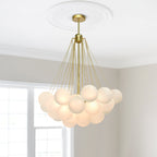 Jarvenenna Glass Chandelier-Moonnatur