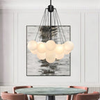 Jarvenenna Glass Chandelier-Moonnatur