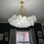 Jarvenenna Glass Chandelier-Moonnatur