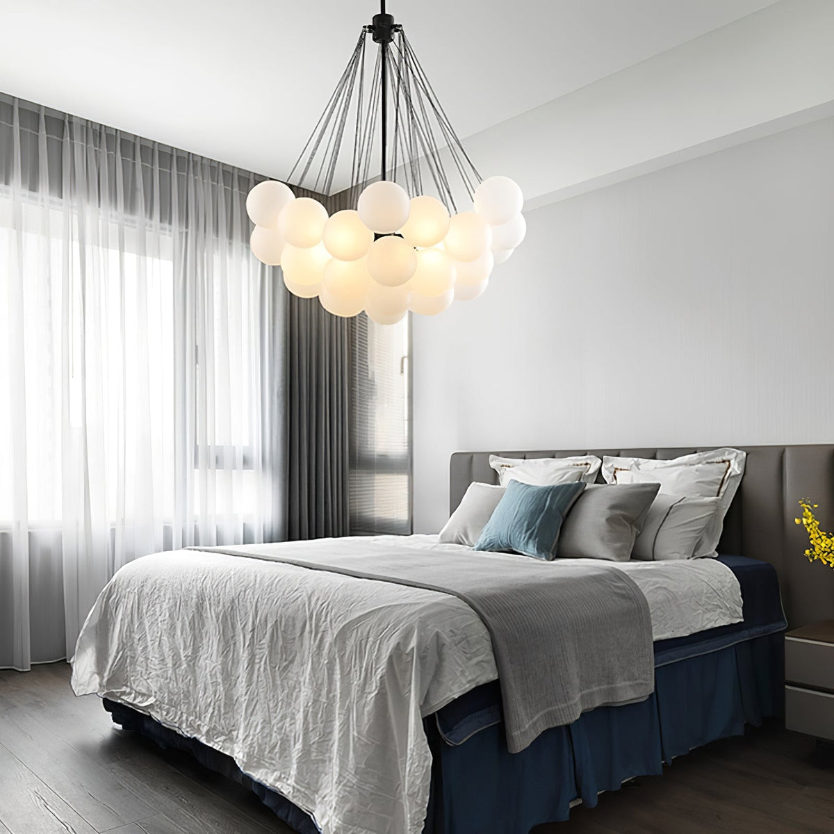 Jarvenenna Glass Chandelier-Moonnatur