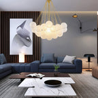 Orenmoss Glass Chandelier-Moonnatur